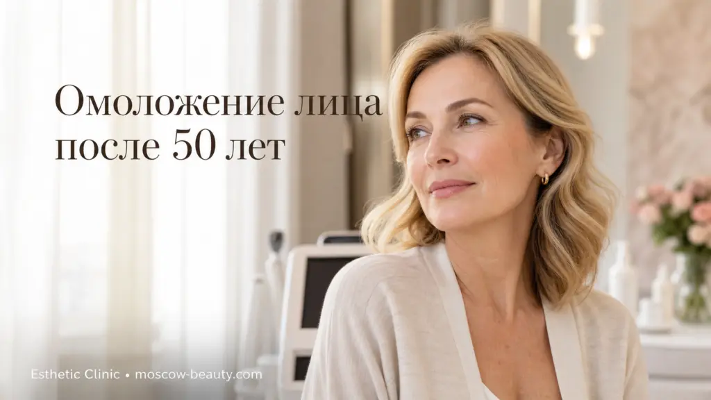 Омоложение лица после 50 лет: 7 эффективных процедур для заметного результата