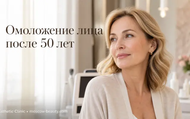 Омоложение лица после 50 лет: 7 эффективных процедур для заметного результата