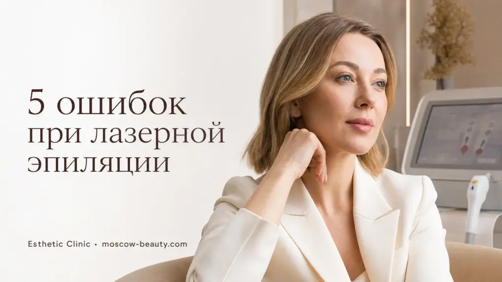 Лазерная эпиляция: 5 главных ошибок мастера, которые портят результат и репутацию