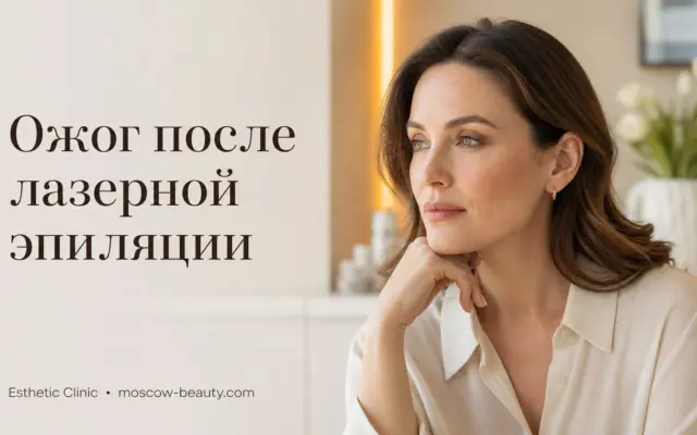Ожог после лазерной эпиляции: как выглядит, что делать и чем лечить