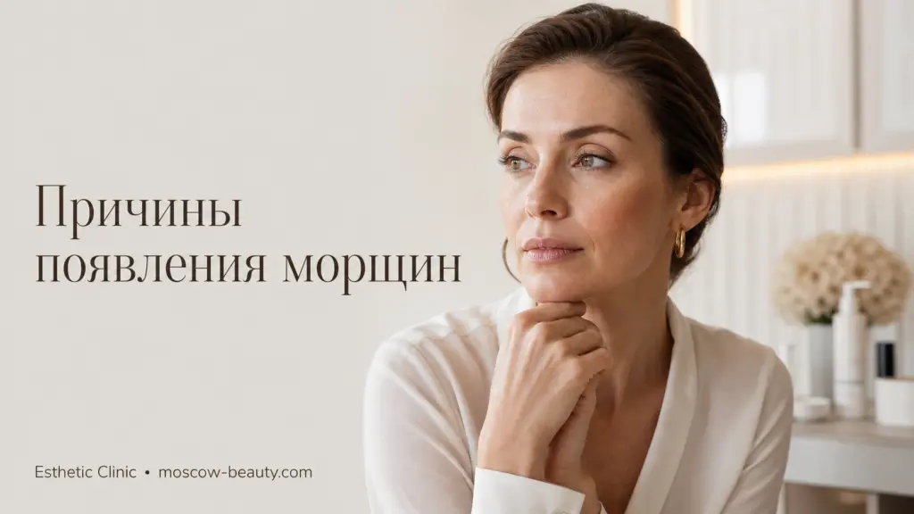 Причины появления морщин на лице: как замедлить старение и убрать следы времени