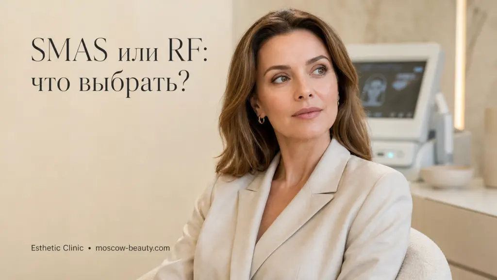 SMAS-лифтинг и RF-лифтинг лица: что выбрать для молодой кожи и стоит ли делать