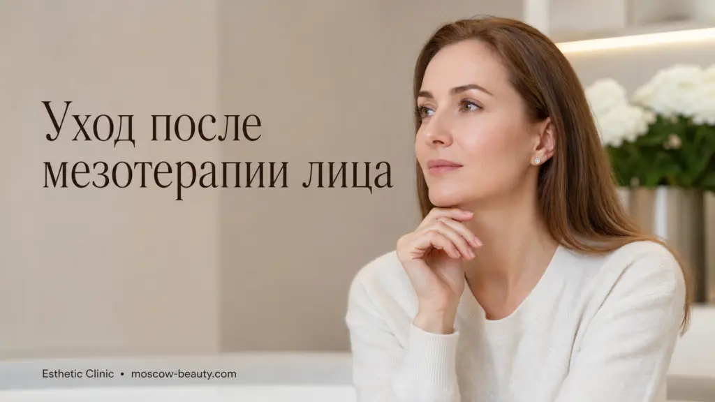 Уход после мезотерапии лица: 5 правил восстановления кожи и что делать нельзя