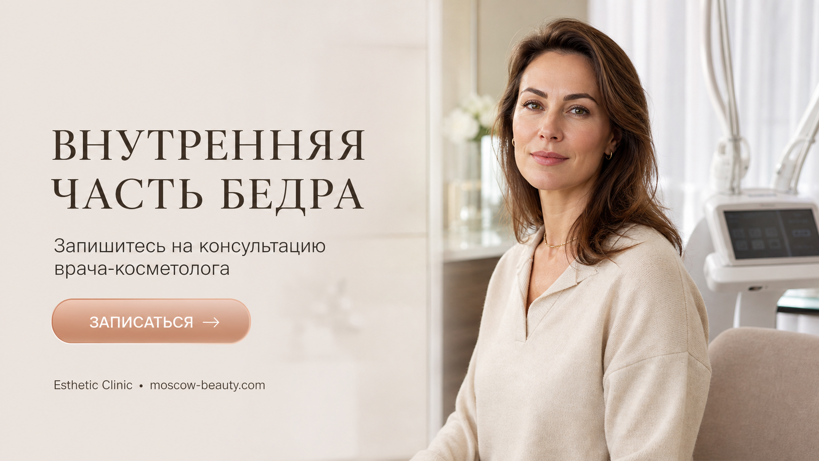 Icoone Laser для коррекции внутренней части бедра: курс процедур и ожидаемый результат — Esthetic Clinic Москва