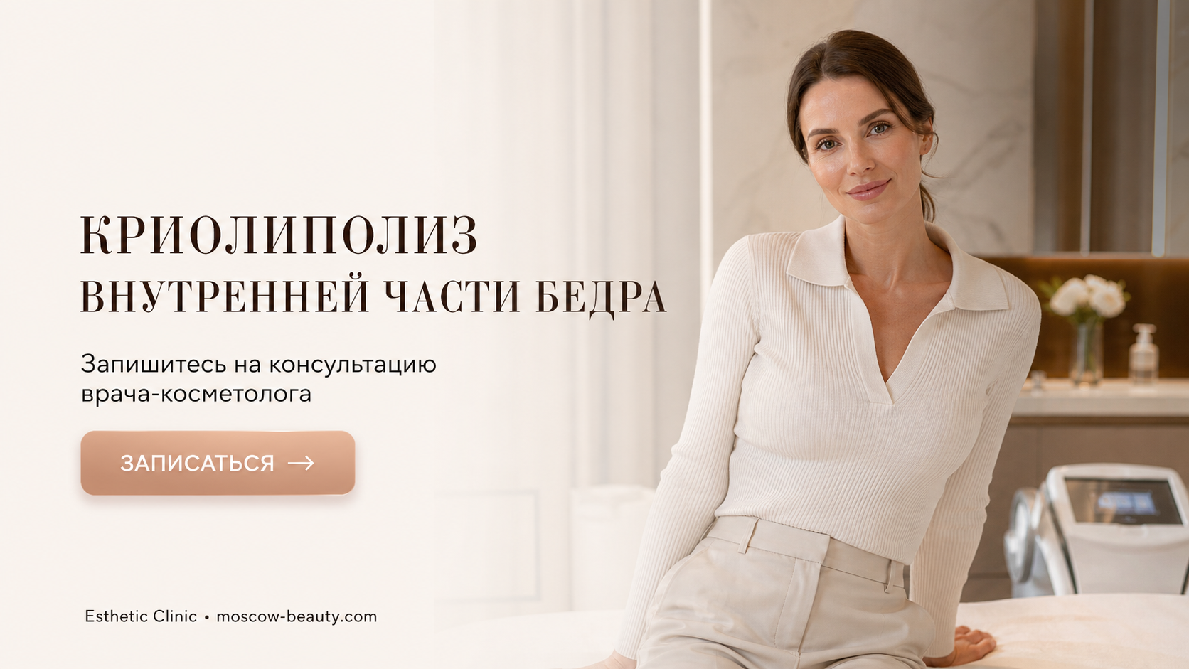 Криолиполиз внутренней части бедра: что это за процедура, как проходит курс и какие результаты ожидать — Esthetic Clinic Москва