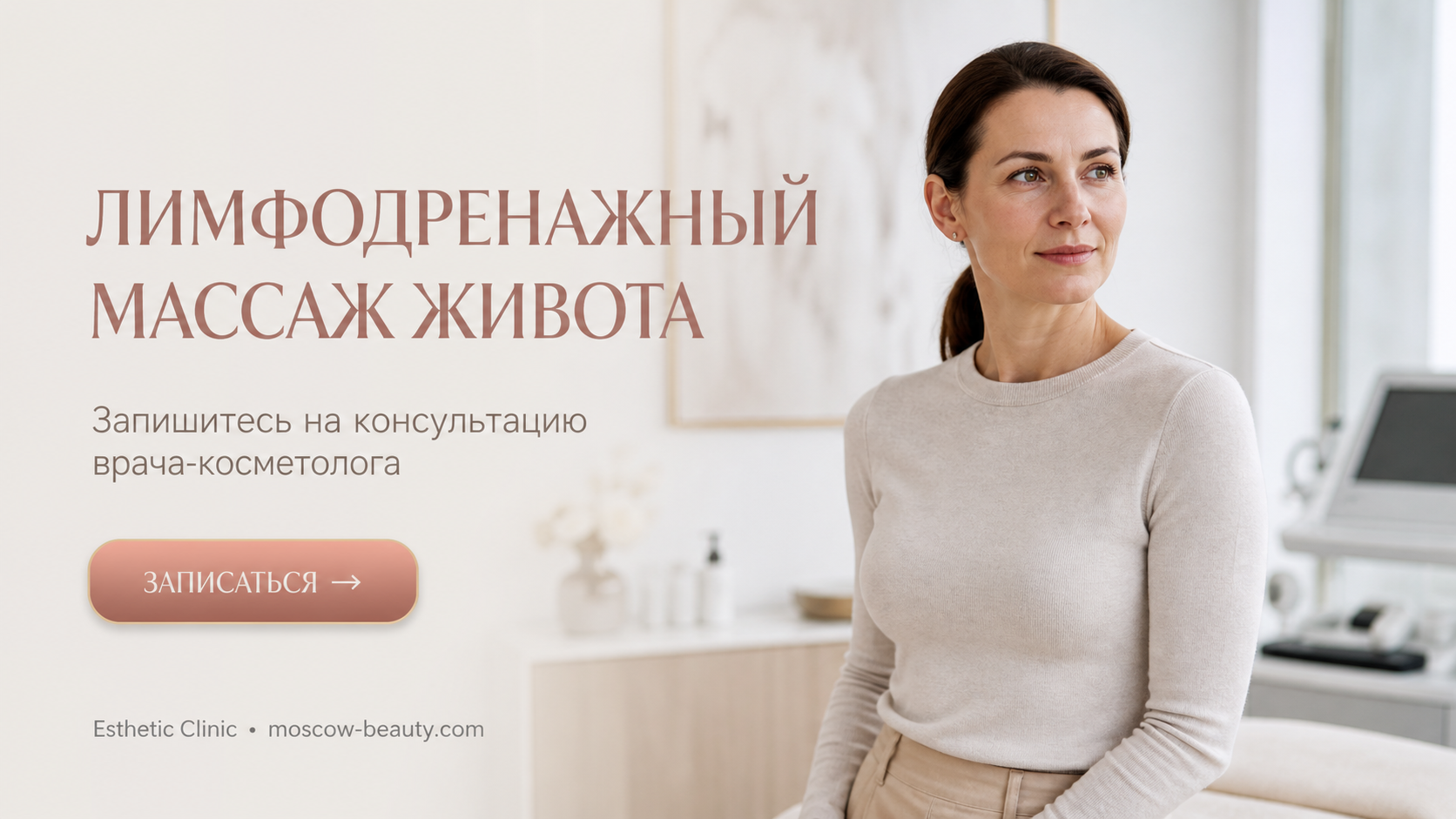 Лимфодренажный массаж живота: как уменьшить талию за 10 сеансов — план действий — Esthetic Clinic Москва