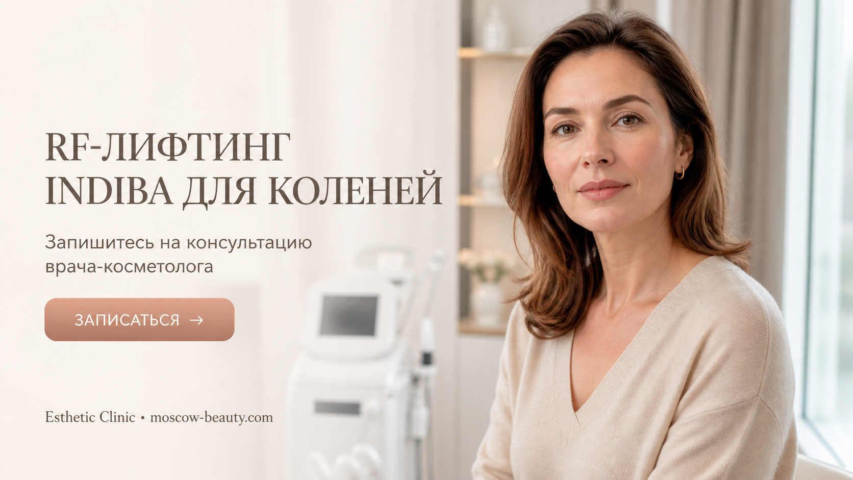 RF-лифтинг Indiba для зоны коленей: 5 шагов к подтянутой коже и результат процедуры — Esthetic Clinic Москва