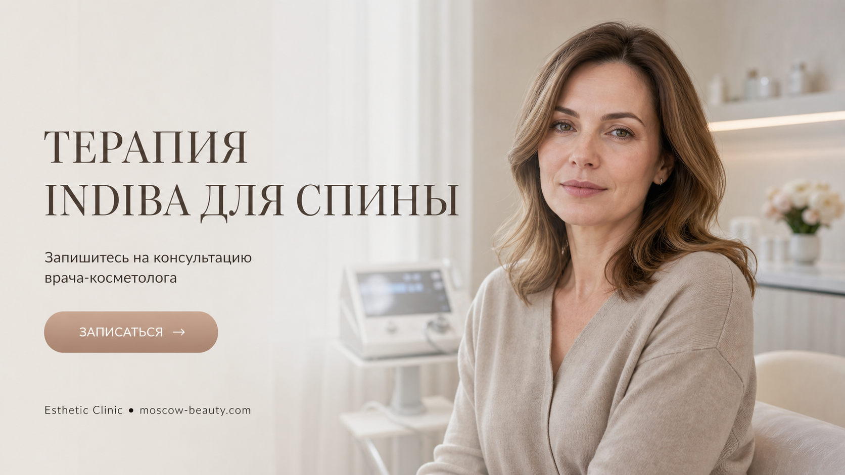 Терапия Indiba для спины: 7 частых вопросов об эффективности и процедуре — Esthetic Clinic Москва