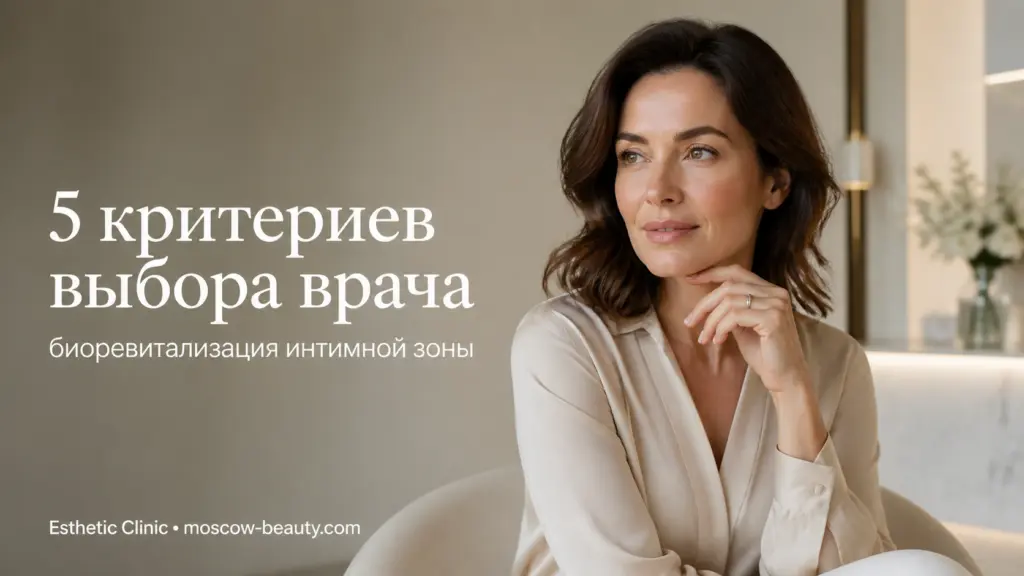 Биоревитализация интимной зоны: 5 критериев выбора врача гинеколога-косметолога