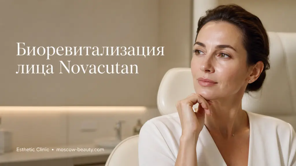 Биоревитализация лица Novacutan: как проходит процедура, эффект и что важно знать пациенту
