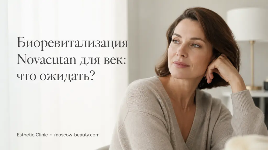 Биоревитализация Novacutan для век: как проходит процедура и каких результатов ожидать