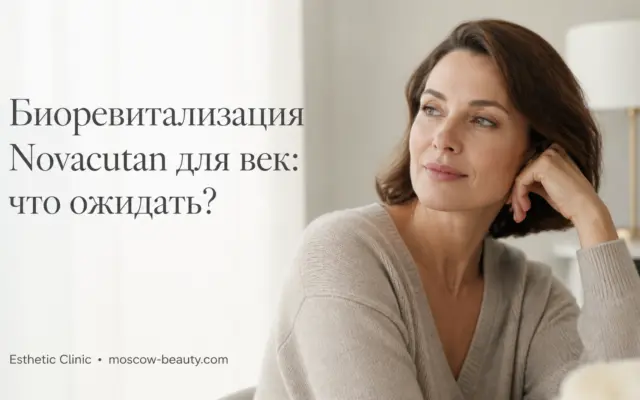 Биоревитализация Novacutan для век: как проходит процедура и каких результатов ожидать
