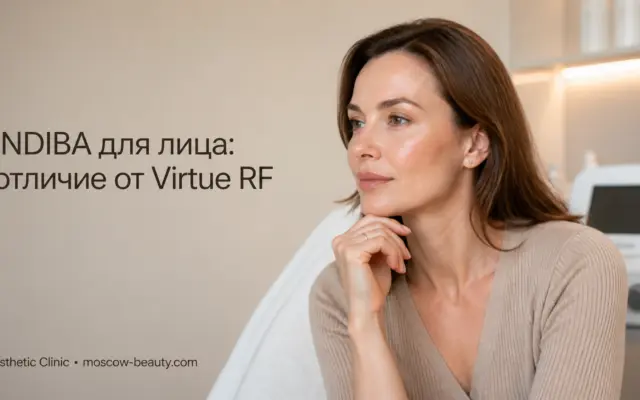 INDIBA для лица: в чем отличие процедуры от аппарата Virtue RF