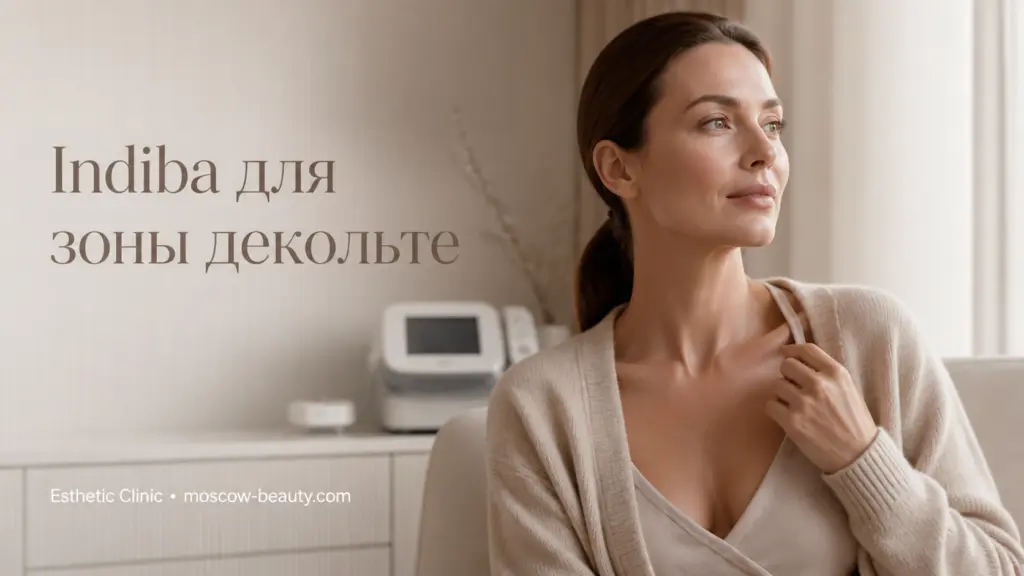 Indiba для зоны декольте: как подготовиться к процедуре и чего ожидать — подробный гид