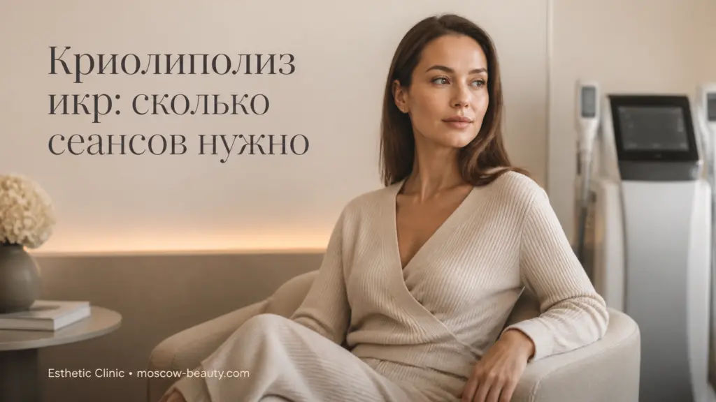 Криолиполиз: сколько сеансов нужно для коррекции икр и чего ожидать от процедуры