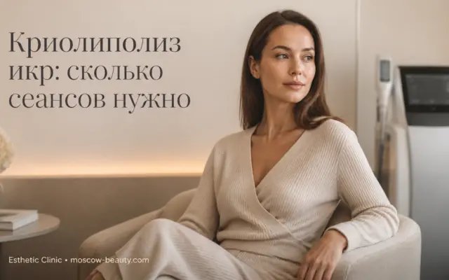 Криолиполиз: сколько сеансов нужно для коррекции икр и чего ожидать от процедуры