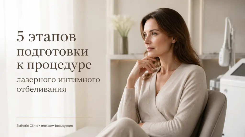 Лазерное интимное отбеливание: 5 этапов подготовки к процедуре