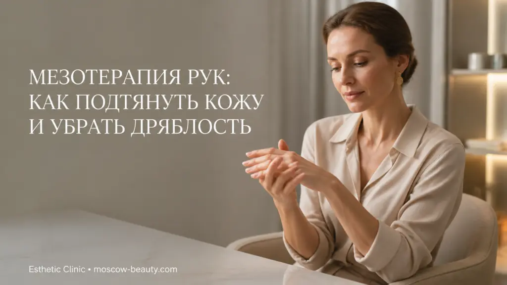 Мезотерапия рук: как подтянуть кожу и убрать дряблость — курс процедур и результат