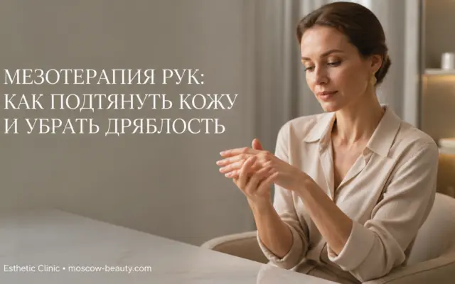 Мезотерапия рук: как подтянуть кожу и убрать дряблость — курс процедур и результат