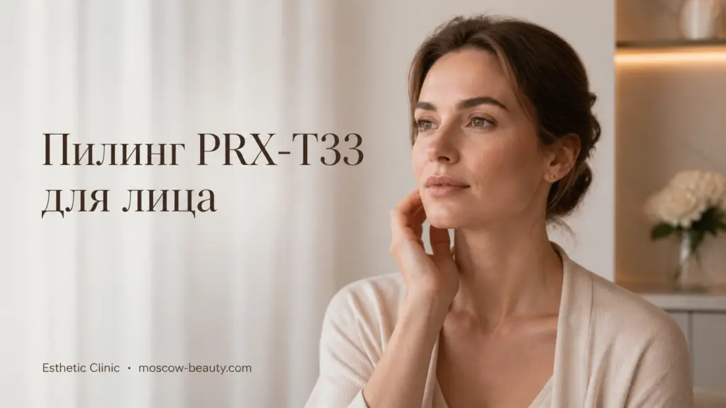 Пилинг PRX-T33 для лица: как проходит процедура, эффект и что ожидать от сеанса