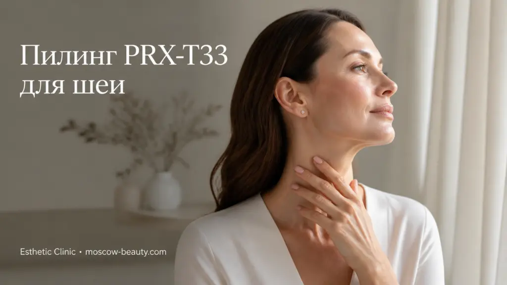 Пилинг PRX-T33 для шеи: как проходит процедура, что ожидать и какая цена