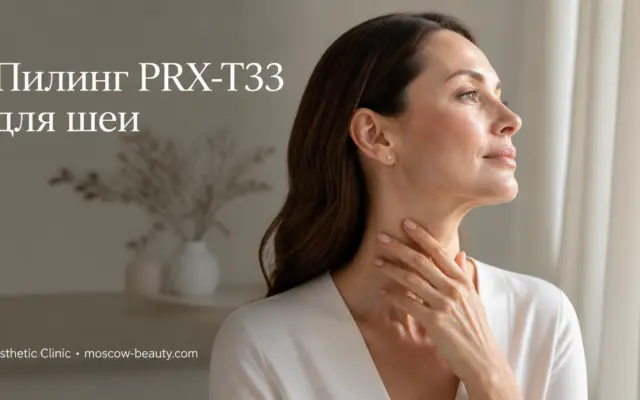 Пилинг PRX-T33 для шеи: как проходит процедура, что ожидать и какая цена