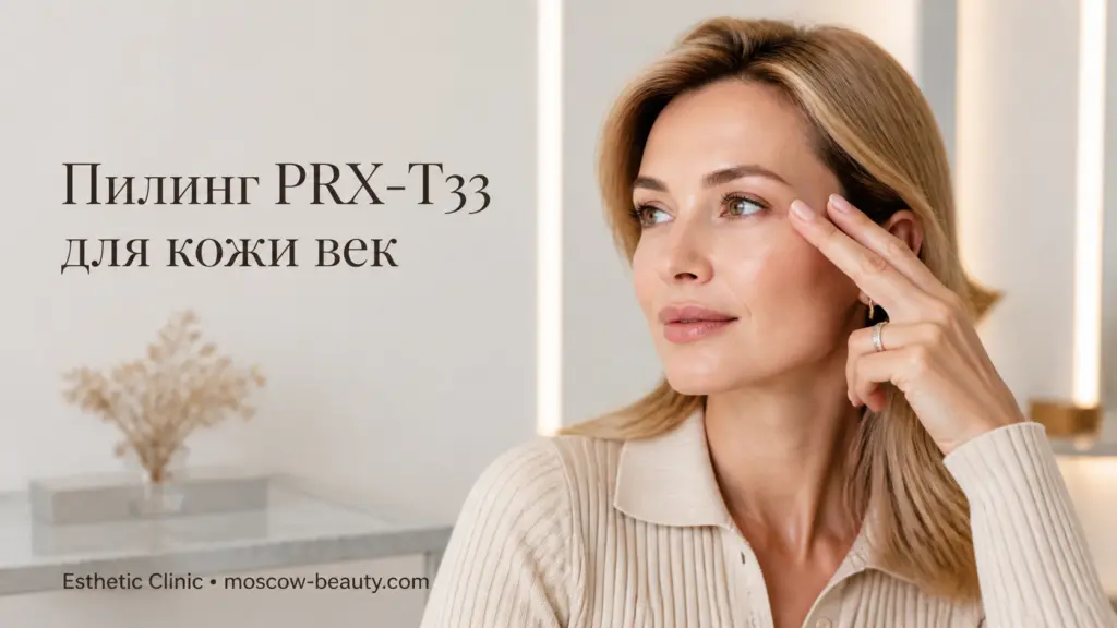 Пилинг PRX-T33 для кожи век: как проходит процедура и что ожидать от результата
