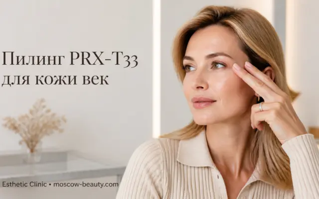 Пилинг PRX-T33 для кожи век: как проходит процедура и что ожидать от результата