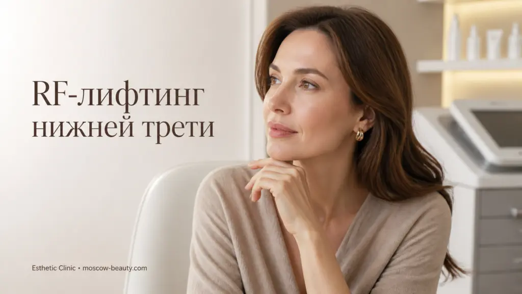 Scarlet S RF-лифтинг для нижней трети лица: как проходит процедура и чего ожидать