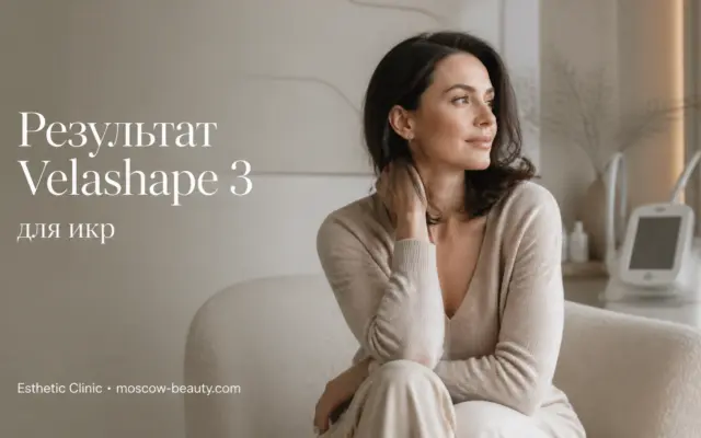 Velashape 3 для икр: сколько процедур нужно для результата и что важно знать