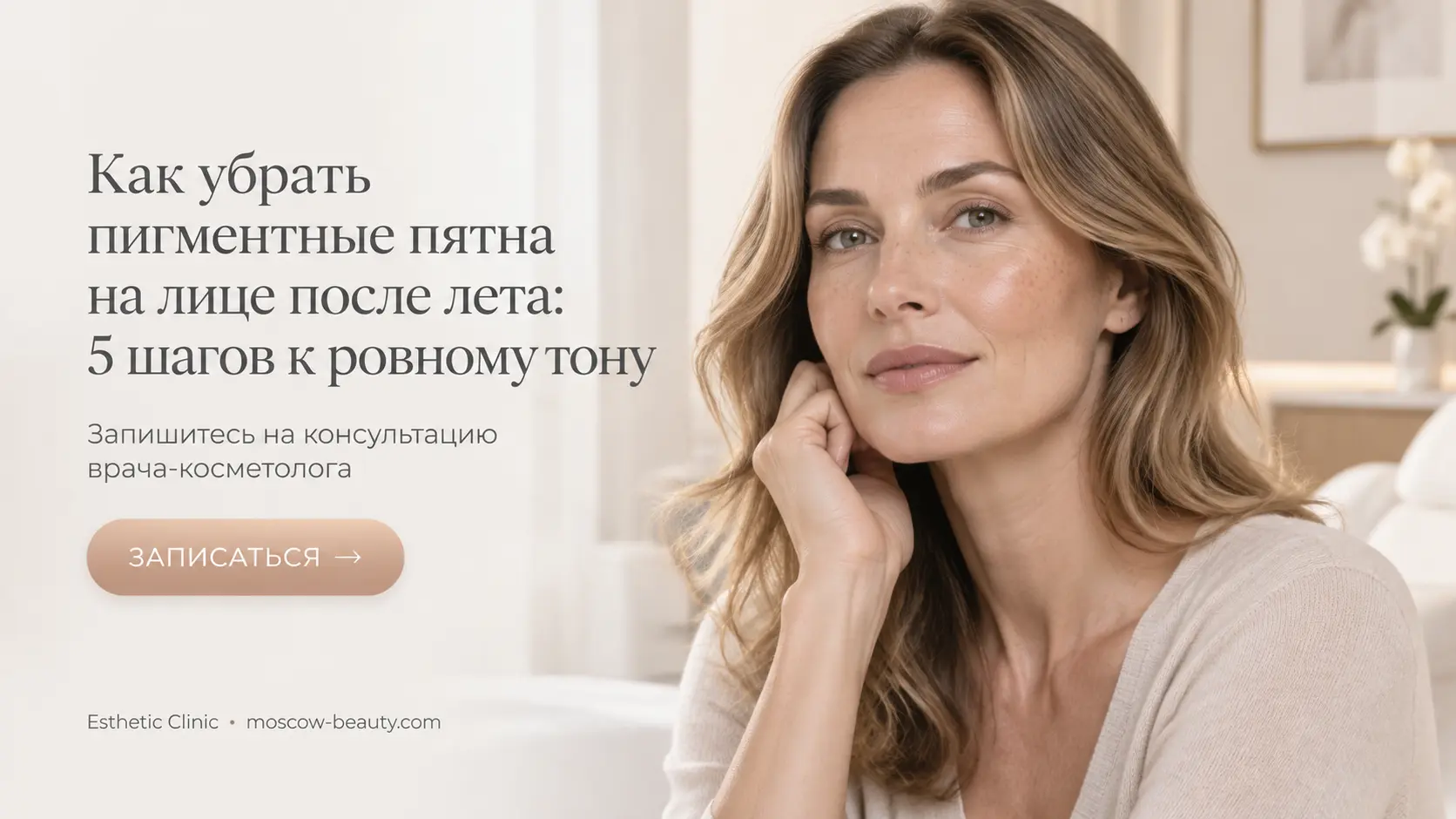 Как убрать пигментные пятна на лице после лета: 5 шагов к ровному тону — Esthetic Clinic Москва