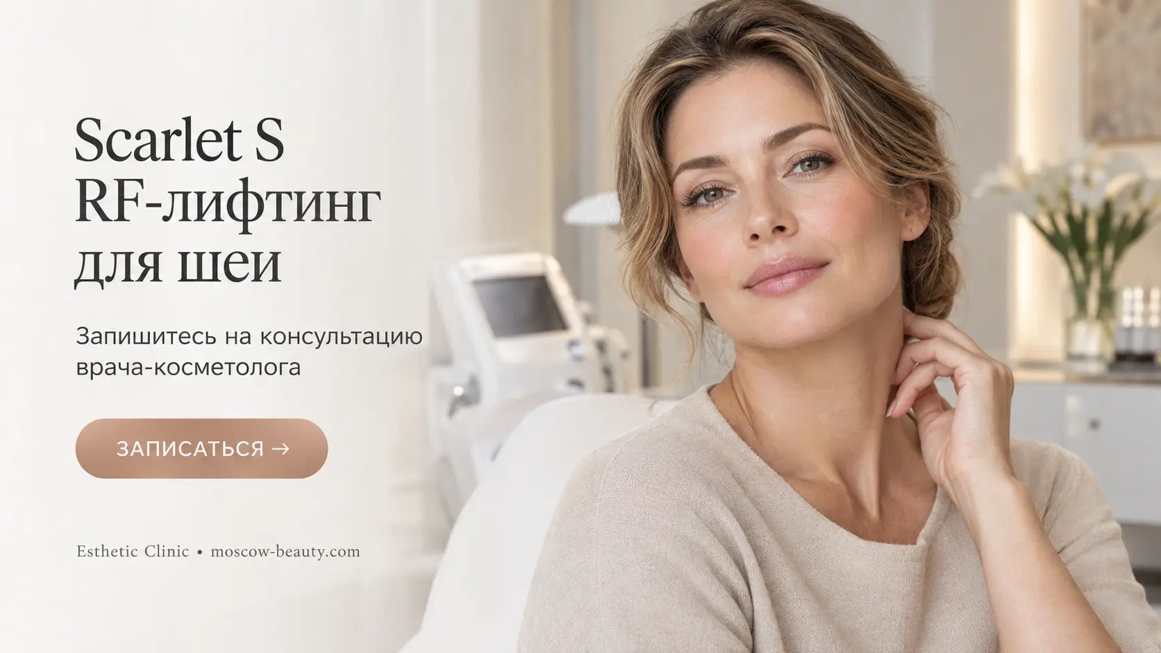 Scarlet S RF-лифтинг для шеи: как проходит процедура и какого результата ожидать — Esthetic Clinic Москва