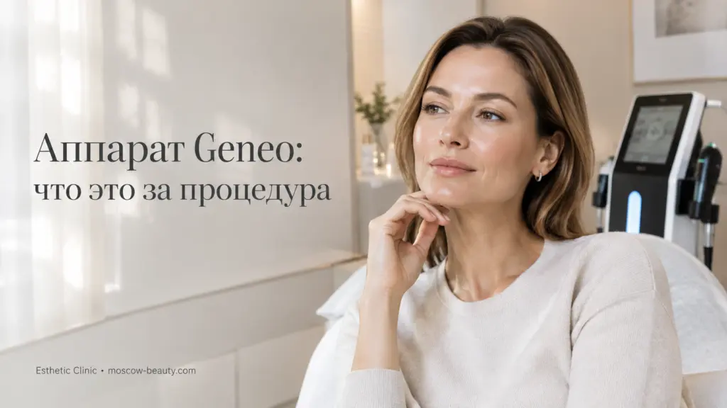 Аппарат Geneo: что это за процедура для лица и как она работает
