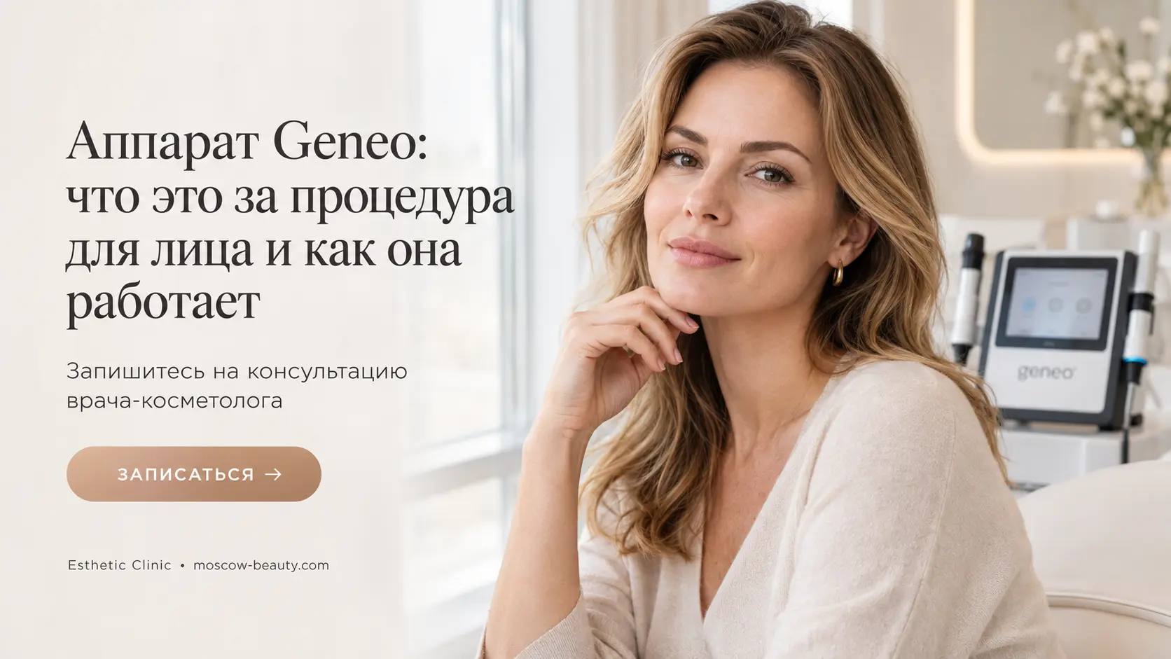 Аппарат Geneo: что это за процедура для лица и как она работает — Esthetic Clinic Москва