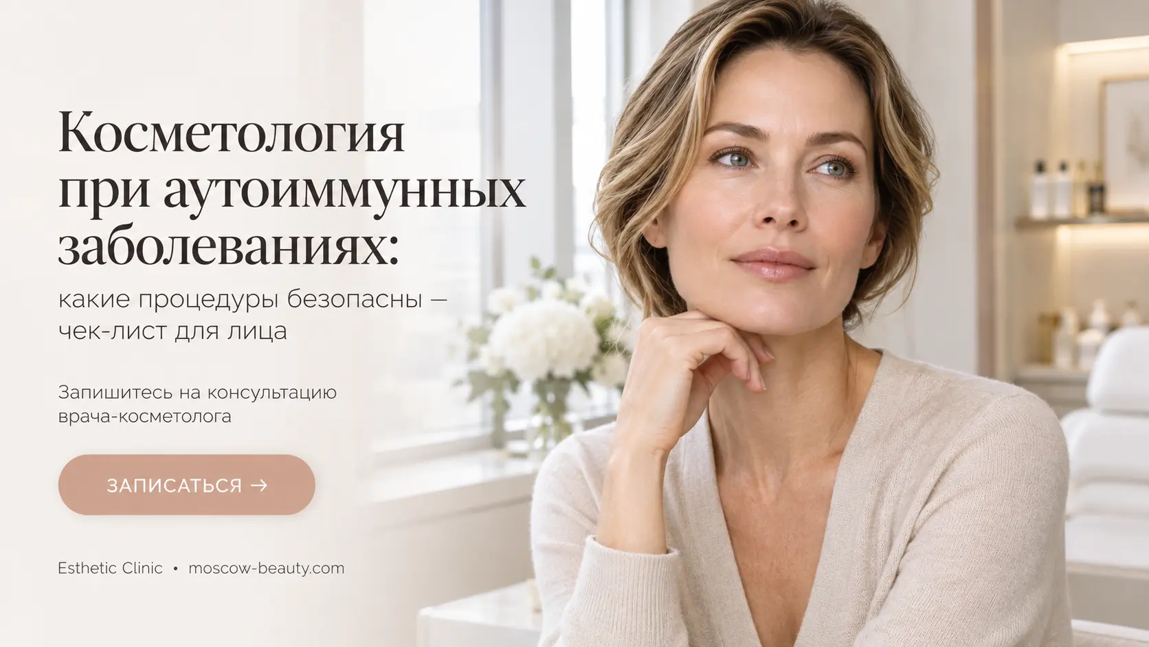 Косметология при аутоиммунных заболеваниях: какие процедуры безопасны — чек-лист для лица — Esthetic Clinic Москва