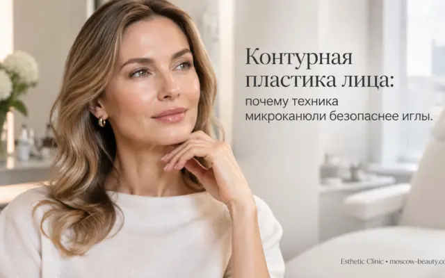 Контурная пластика лица: почему техника микроканюли безопаснее иглы