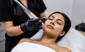 Интимное лазерное отбеливание — этап 4