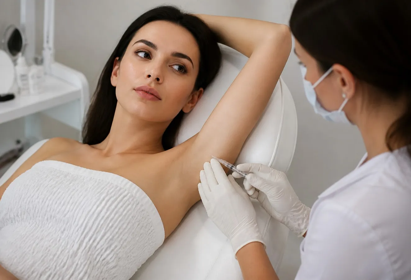Лечение гипергидроза — процесс